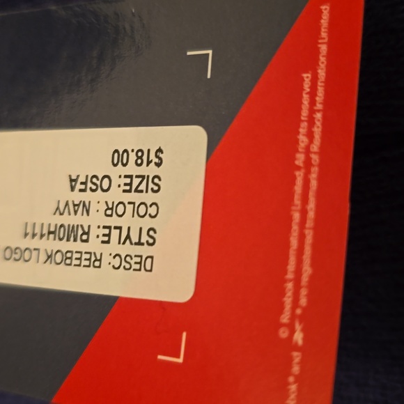 REEBOK BRAND NAVY BLUE COLD WEATHER BEANIE ONE SIZE FITS MOST - Picture 9 of 11